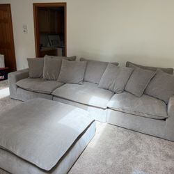 Aiden & ivy Sereen 4 Piece Sectional Couch 