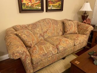 High-End Stickey Sofa Originally Bought for $6000