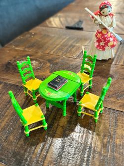 Vintage Miniature Dollhouse Furniture and Accessories Lot