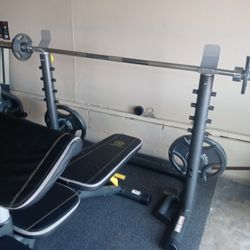 Weights and Bench