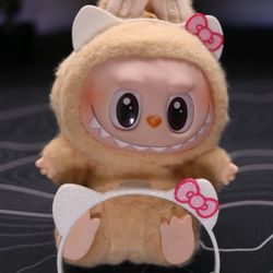 Labubu Hello Kitty Ears