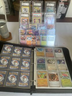 Pokémon Card Collection with CGC Graded Cards, variety of cards, no lowball offers!
