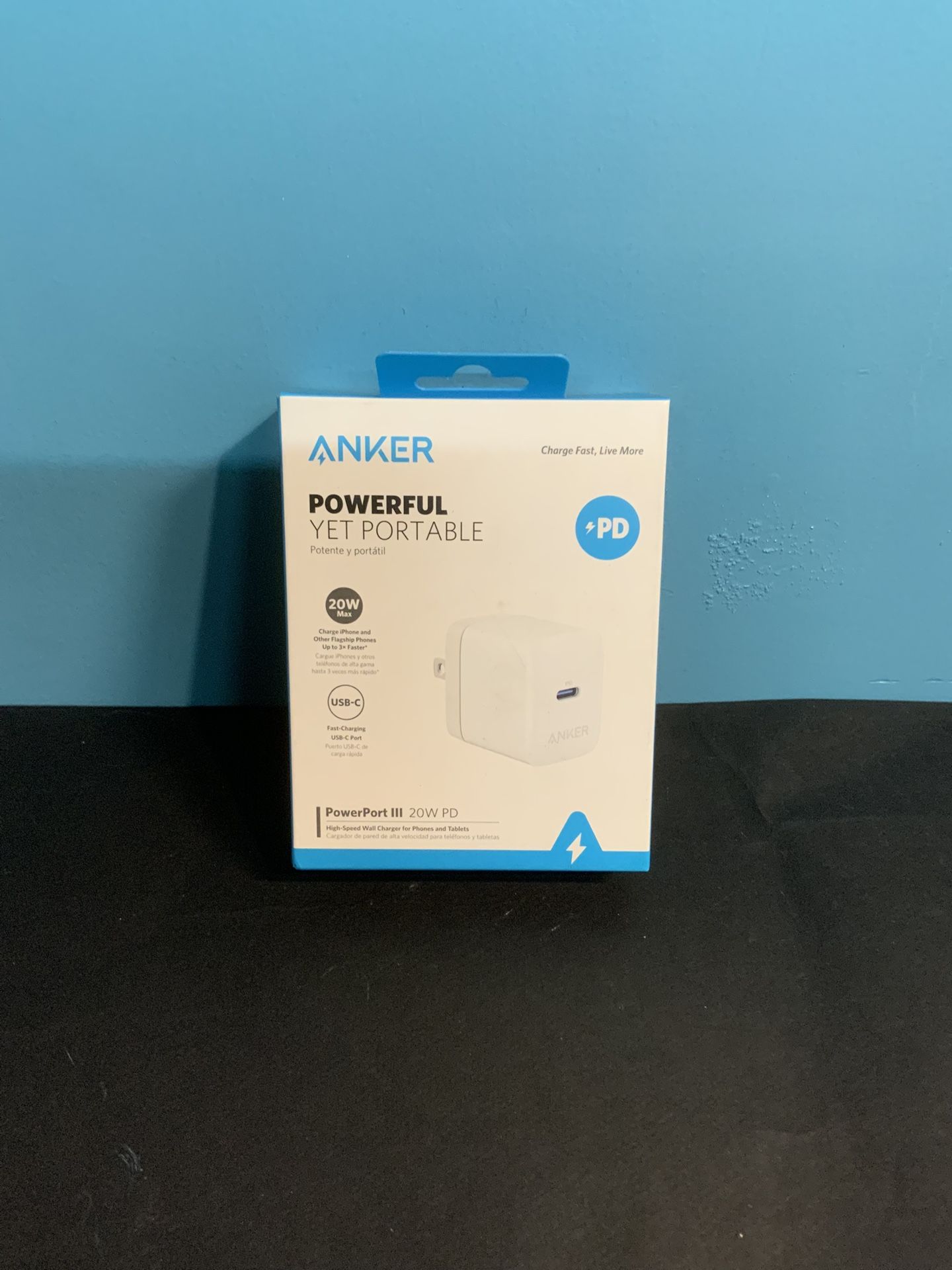 Anker PowerPort III 20W PD Wall Charger - White