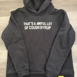 alocs hoodie size large 