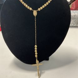 14KT Rosary Chain 21.7 Grams 