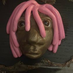 Pink Hair, Dude, Dreads
