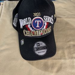 Texas Rangers World Series Champions cap