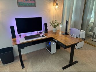 L-Shaped Standing Desk