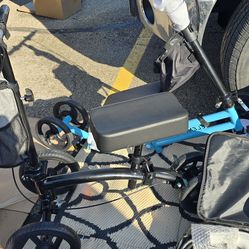 Knee Scooter for Adults for Foot Surgery Heavy Duty Knee Walker for Broken Ankle Foot Injuries Recovery - Leg Scooter Best Knee Crutch Alternative