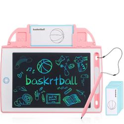LCD Writing Tablet, Insertable Card Doodle Board for Kids, 8.5 inch