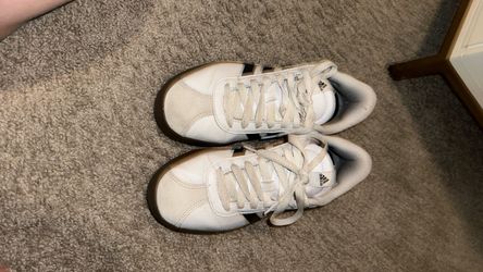 Adidas White Low-Top Sneakers
