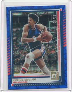 Panini Donruss Optic 2025-26 #232 Julius Erving Legends /35 Philadelphia 76ers