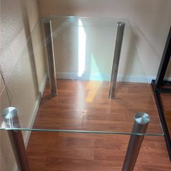 Glass Table 3’5” By 4’4” 