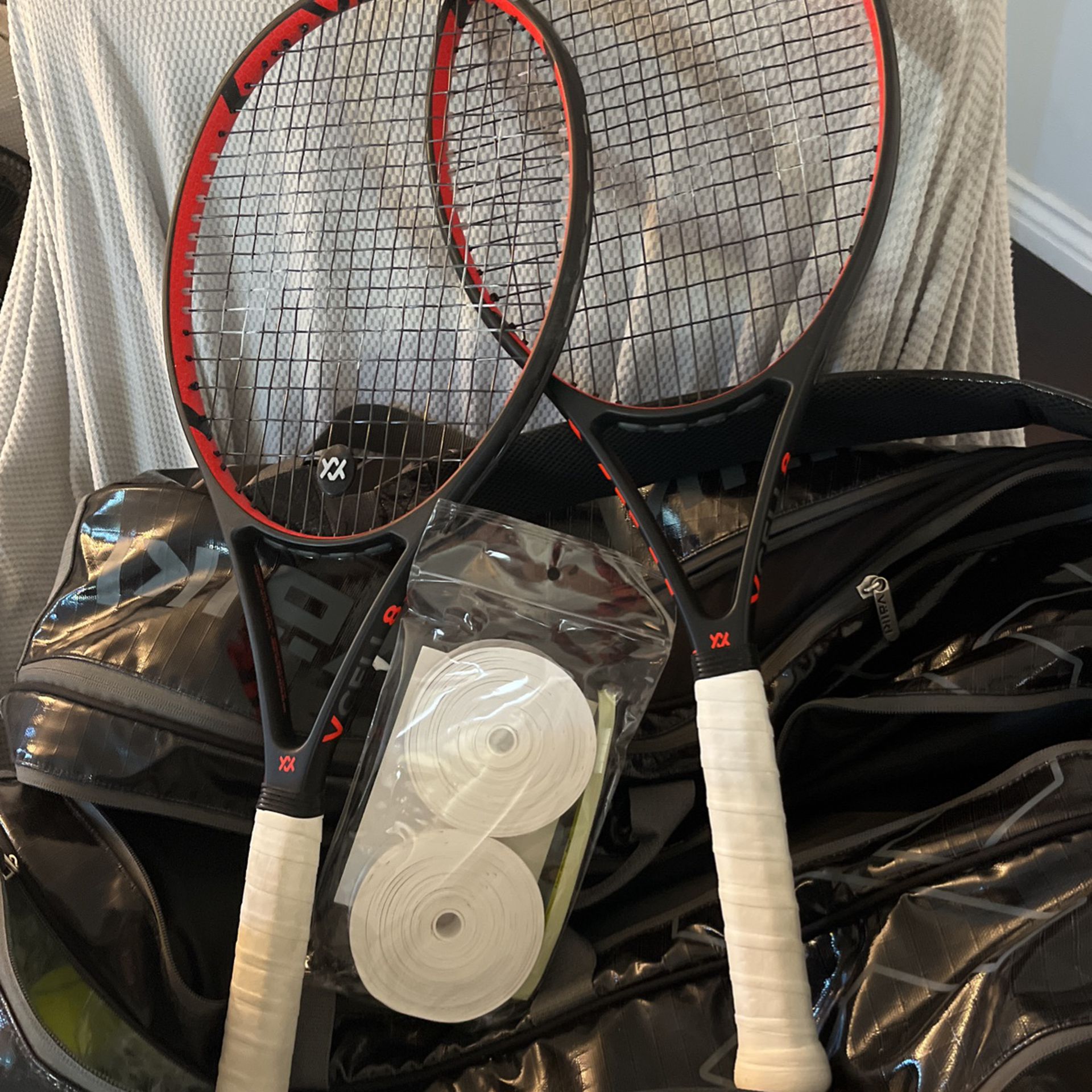 Tennis Rackets With Bag And Grips