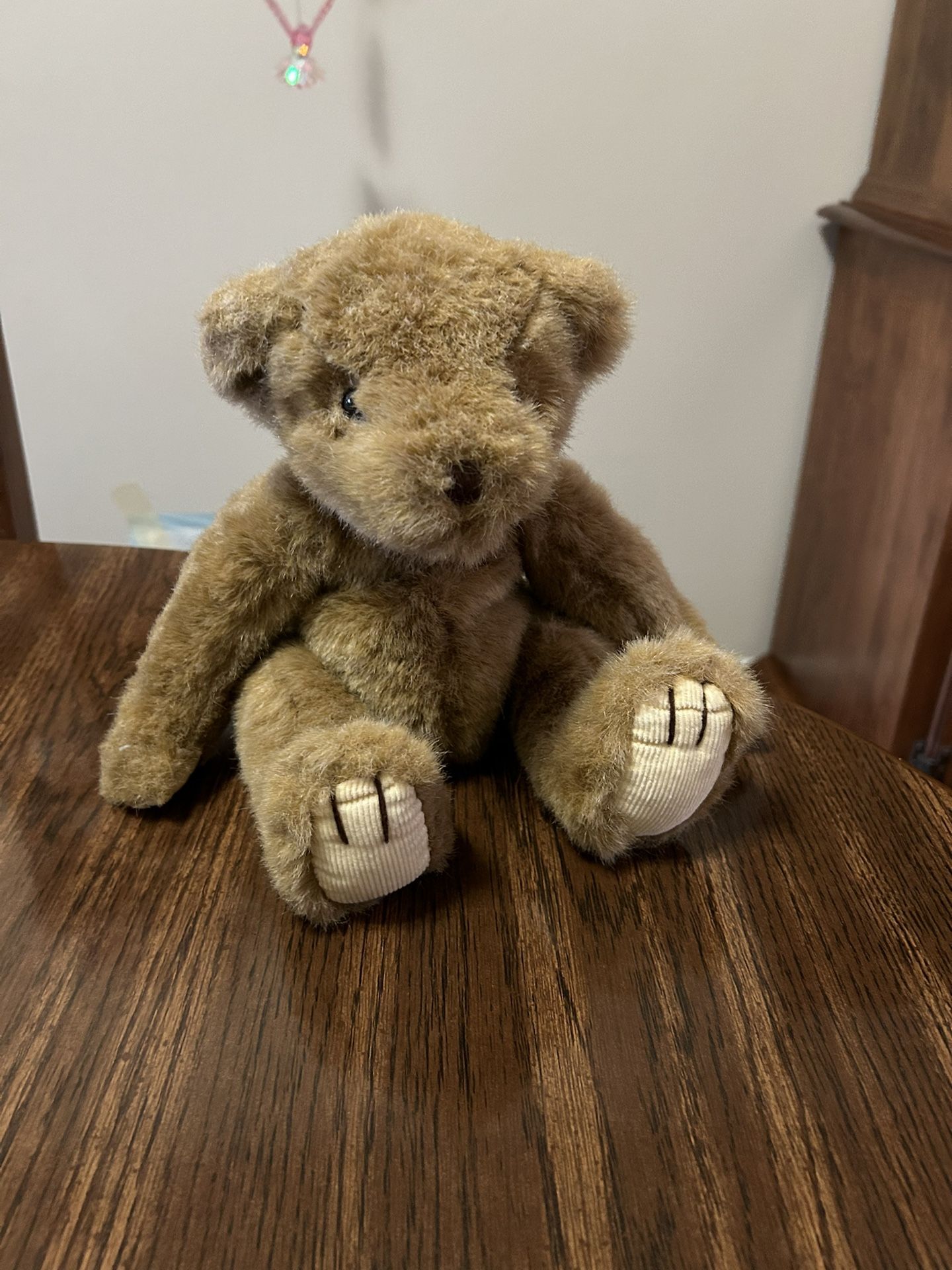 Russ Berrie Huntington 12" Vintage Plush Brown Machine Washable Teddy Bear