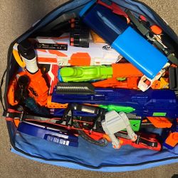 Nerf Guns (32 Total Nerf Guns)