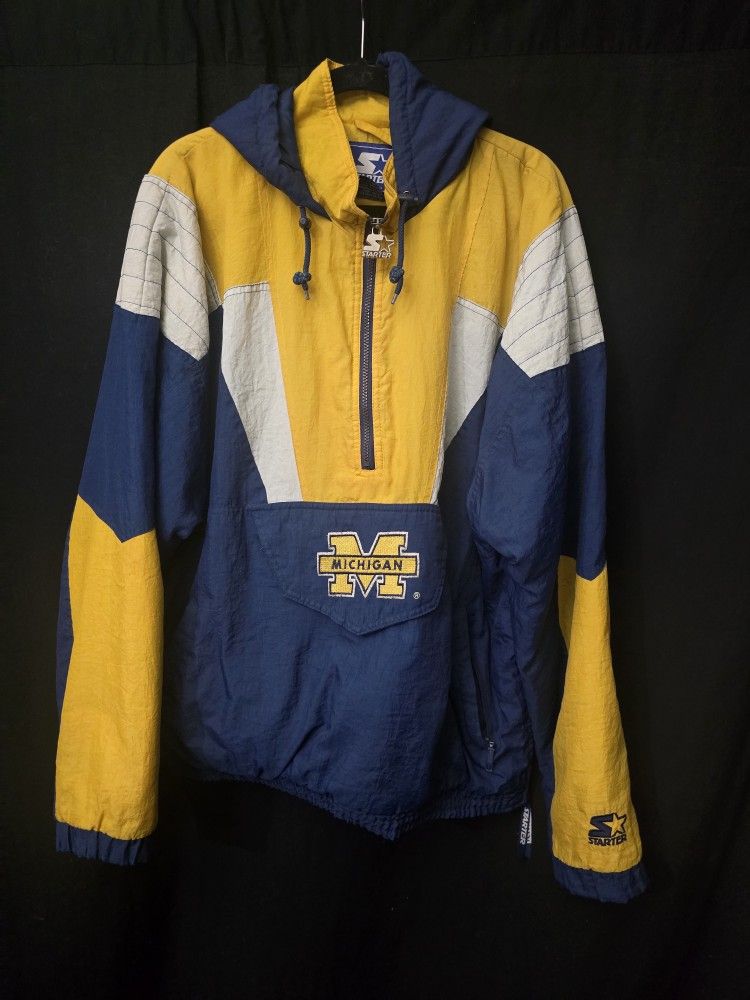 Vintage 90s Michigan Starter Parka Size Mens XL