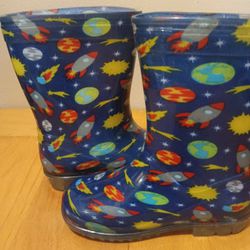 Boys Swiggies  Rain Boots Size 9/10