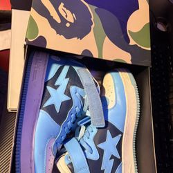 Bape Shoes ‘SAX’ sz 10