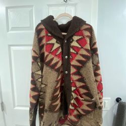 Double RL Hand Knitted Sweater 