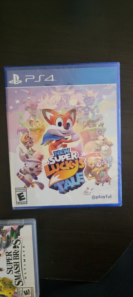 New Super Luckys Tale SEALED (PS4)