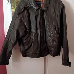 Brown Leather Jacket 
