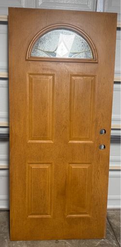 Metal exterior door 36X80”