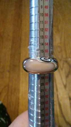 New Signed Sterling Silver sz 8