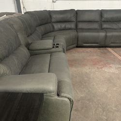 Gray Power Recliner Sectional DELIVERY!