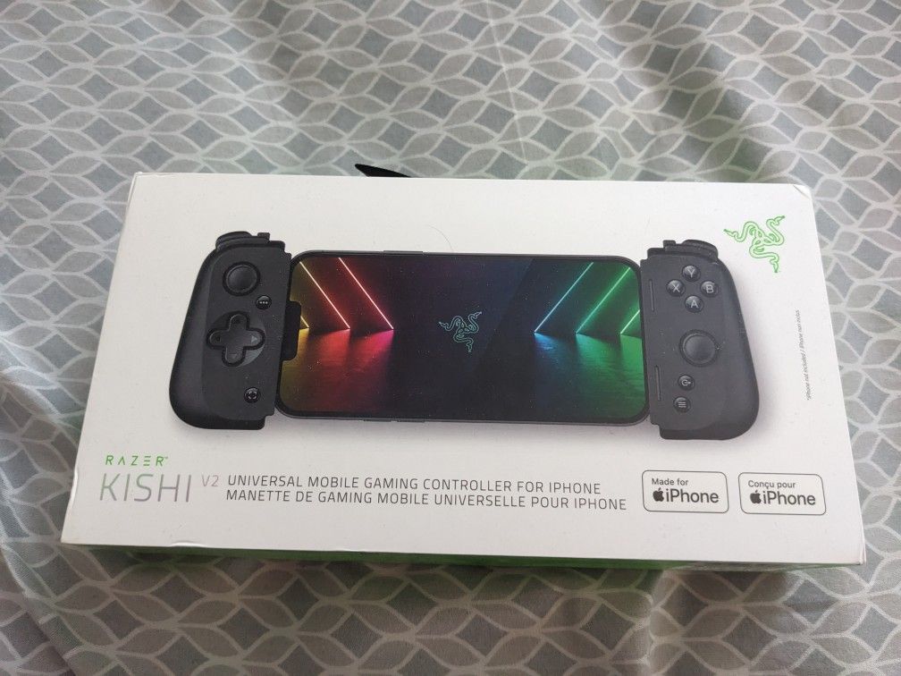 Manette Razer Kishi Pour IPhone - Connectivité Lightning - Contrôleur Mobile Gaming Occasion