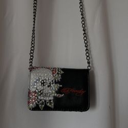 Ed Hardy Cross Body Mini Purse  