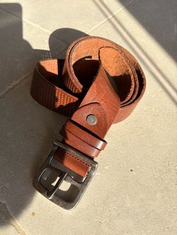Men’s Brown Leather Belt
