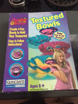 Make it bake it craft kit bowls