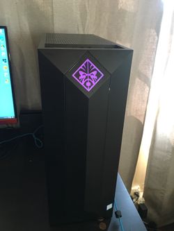 HP Omen Gaming Desktop and 144hz 1480p Monitor