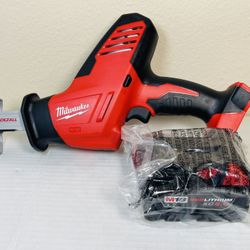 Milwaukee 2625-20 18V Hackzall Reciprocating Saw Sawzall M18 18 Volt & Battery