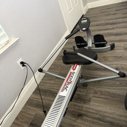 Stamina Hydraulic Rowing Machine, BodyTrac Glider with Cylinder Resistance, 250 Lbs 