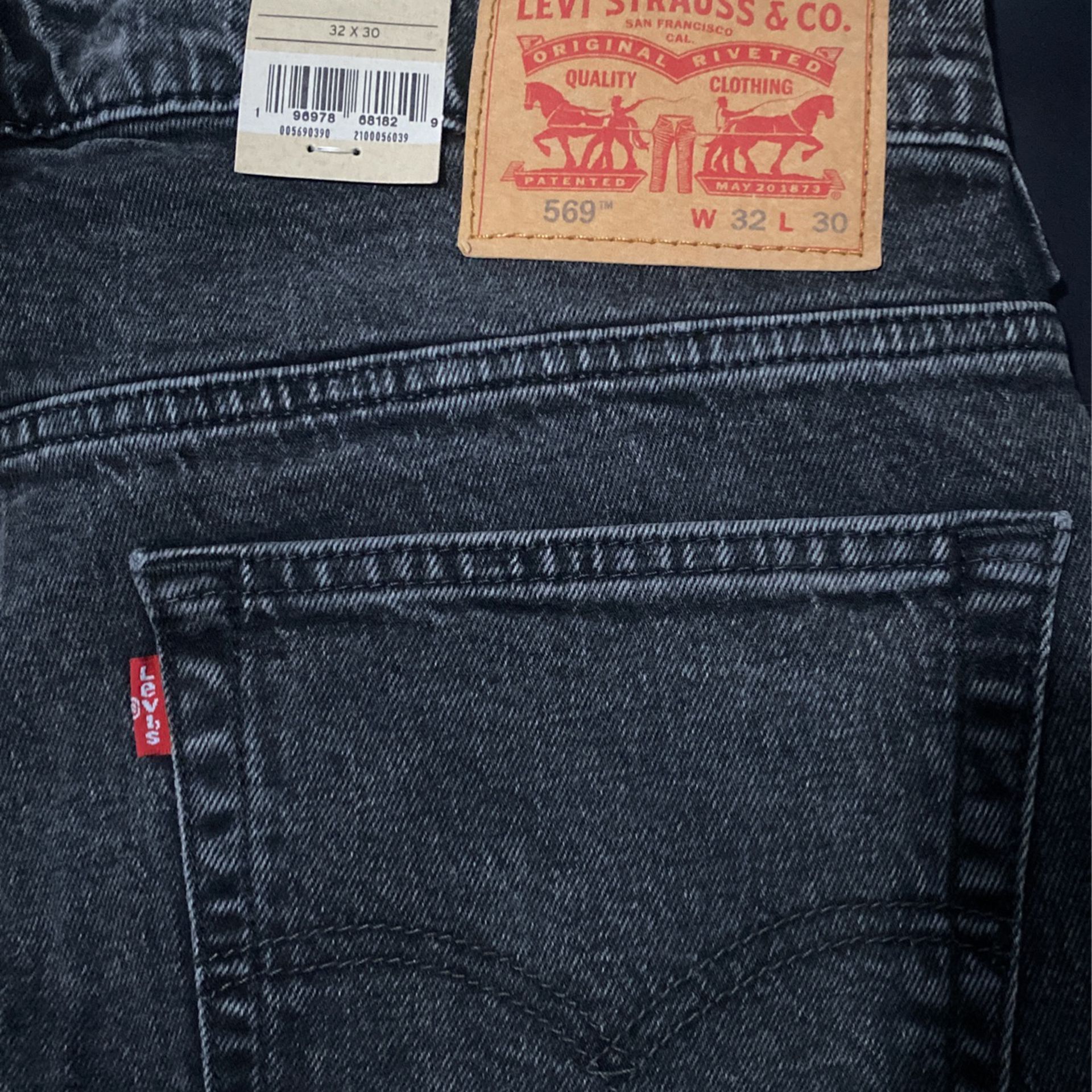 32x30 Levi’s Men’s 569 Loose Straight Jeans