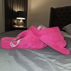 Genuine "UGG" Hot Pink Slipper Shoe