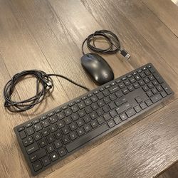 hp Office Keyboard and Mouse + Large Corsair Mouse Pad