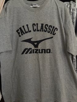 Mizuno Fall Classic Gray T-Shirt. XL. New