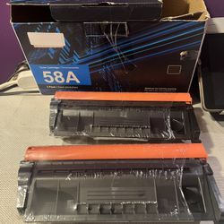 2 pack 58A CF258A Toner Cartridge for HP 58A Toner Cartridge Black 58X