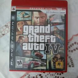 Grand Theft Auto IV. PS3 Video games. PlayStation