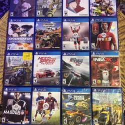 PS4/ PS3 Games 