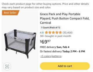 Graco Pack N Play Portable Playard