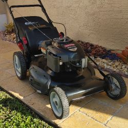 Lawn Mower/ Craftsman Platinum 190cc Powered By Briggs & Stratton High Wheels Self Propelled!