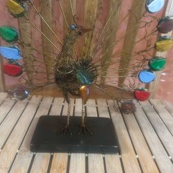 Wire Peacock Hand Made. $17.00