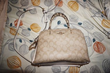 Beige Coach Bag