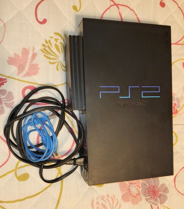 Sony Playstation PS2 SYSTE.M  Console & Cords