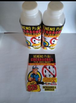 ☑️ POLVO PARA CUCARACHAS
