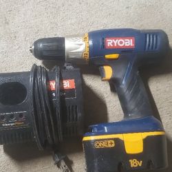 Ryobi 18v Drill.